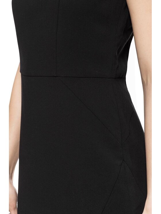 Tom Tailor Tom Tailor Sukienka codzienna TOM TAILOR ETUI DRESS Czarny Slim Fit