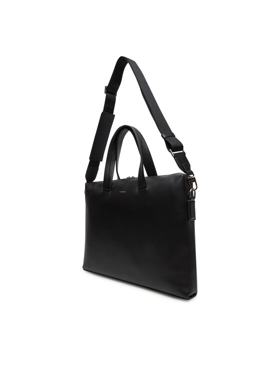 Calvin Klein Calvin Klein Sülearvutikott Ck Premium Leather Laptop Bag K50K512939 Must