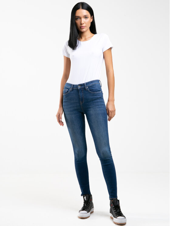BIG STAR BIG STAR Jeansy ARIANA Niebieski Skinny Fit