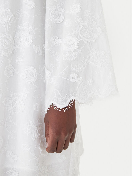 MICHAEL Michael Kors MICHAEL Michael Kors Sommerkleid MS680R0KPX Weiß Relaxed Fit