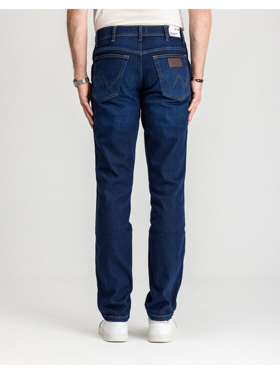 Wrangler Wrangler Jeansy TEXAS SLIM Niebieski Slim Fit