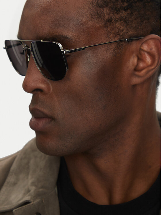 Trussardi Trussardi Okulary przeciwsłoneczne TSM3014 Srebrny