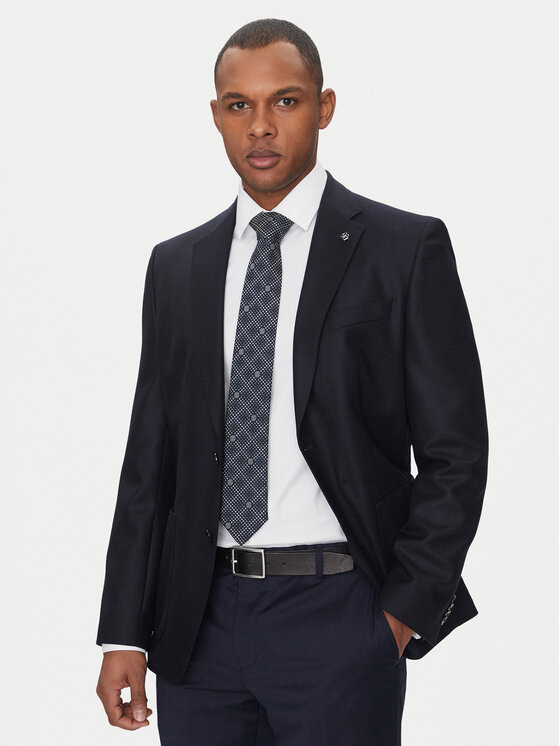 BOSS Cravată 50534518 Bleumarin