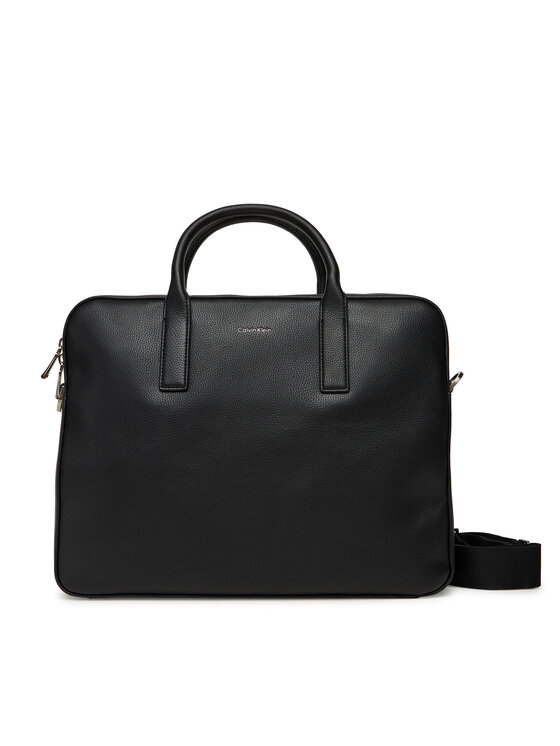 Calvin Klein Calvin Klein Torba za prenosnik Raised Commuter LV04D3157G Črna