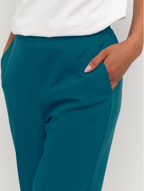 Kaffe Kaffe Pantaloni din material Sakura 10506127 Albastru Regular Fit