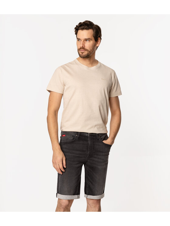Lee Cooper Lee Cooper Bermudy JOG 5300 Szary Regular Fit