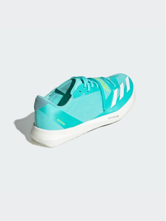 adidas adidas Kolce do biegania Adizero TJ/PV Track and Field Turkusowy