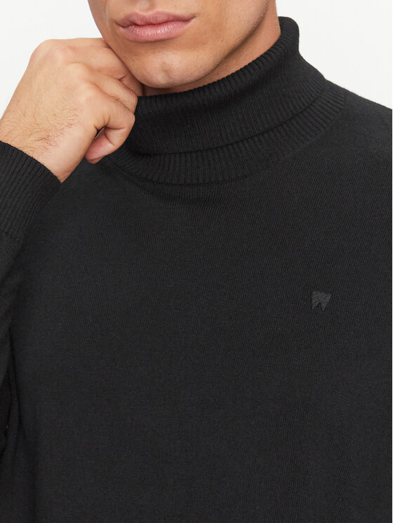 Wrangler Wrangler Golf 112343093 Czarny Regular Fit