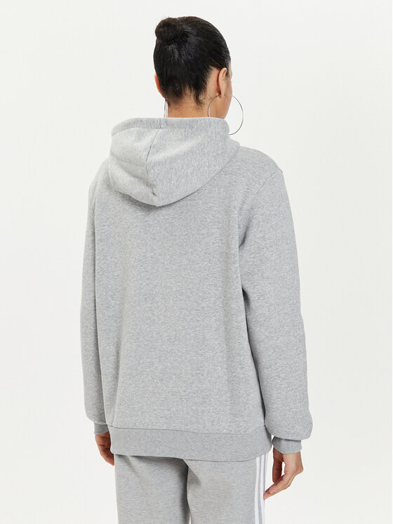 adidas adidas Bluza Essentials Logo IM0215 Szary Loose Fit