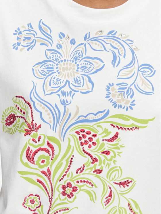 Marella Marella T-krekls Paraggi 2615971082 Balts Relaxed Fit