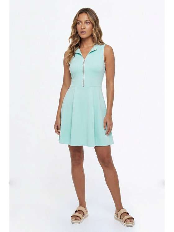 FIGL FIGL Sukienka koktajlowa M1356 Zielony jasny A-Line Fit