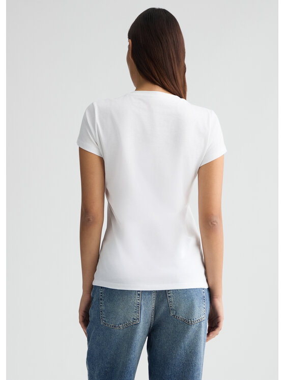 Liu Jo Liu Jo T-Shirt WA5240JS923M9616 Biały Regular Fit