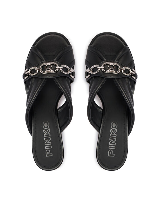 PINKO PINKO Şlapi Lara 01 SD0505 P003 Negru