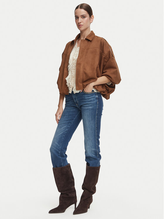 Vero Moda Vero Moda Демісезонна куртка Hazel 10353230 Коричневий Oversize