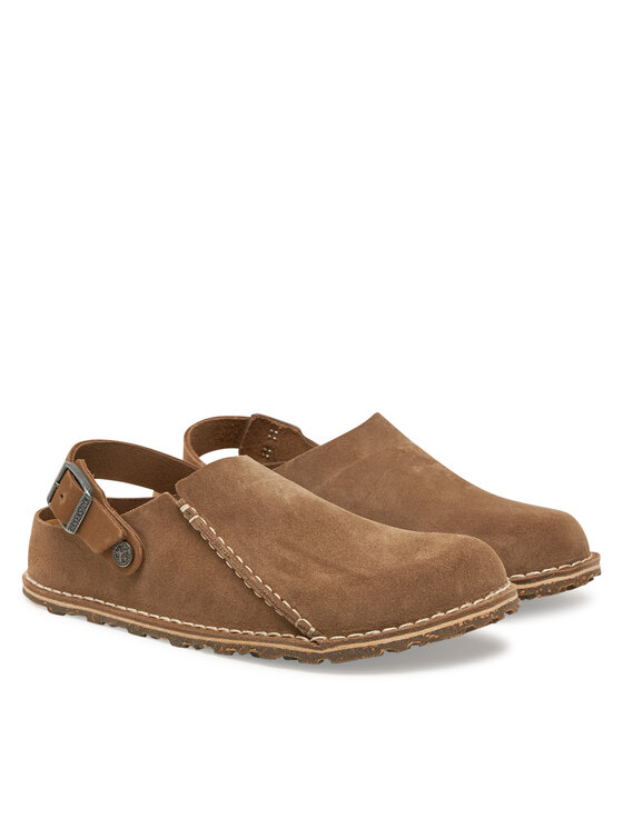 Birkenstock Birkenstock Klapki Lutry Premium 1025297 Beżowy