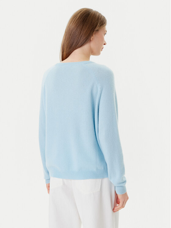 Marella Marella Džemperis Tesa 2523366171 Gaiši zils Relaxed Fit
