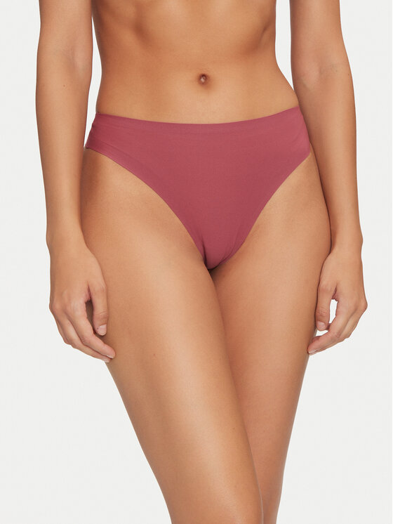 Chantelle Stringové nohavičky Soft Stretch C26490 Ružová