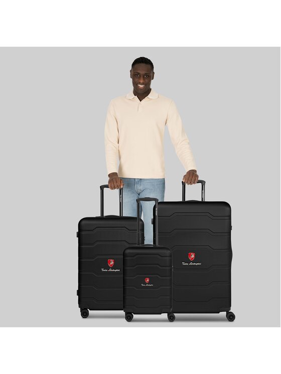 Tonino Lamborghini Tonino Lamborghini Komplet walizek 320312 Czarny