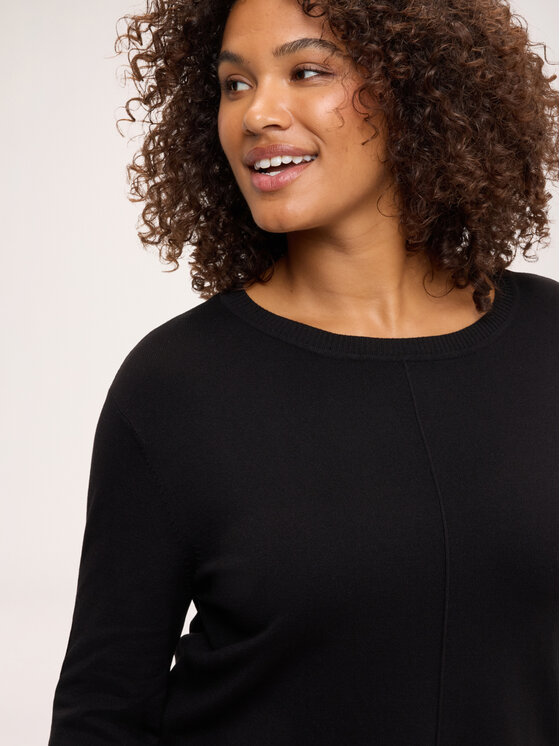 Fiorella Rubino Fiorella Rubino Sweter M275L008557N033 Czarny Regular Fit