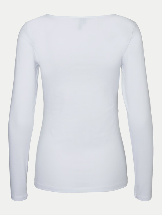 Vero Moda Vero Moda Bluse Maxi My 10228809 Weiß Slim Fit