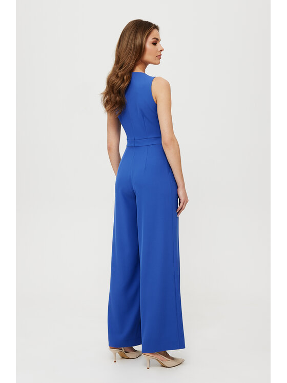 Makover Makover Overal K184 Modrá Modern Slim Fit