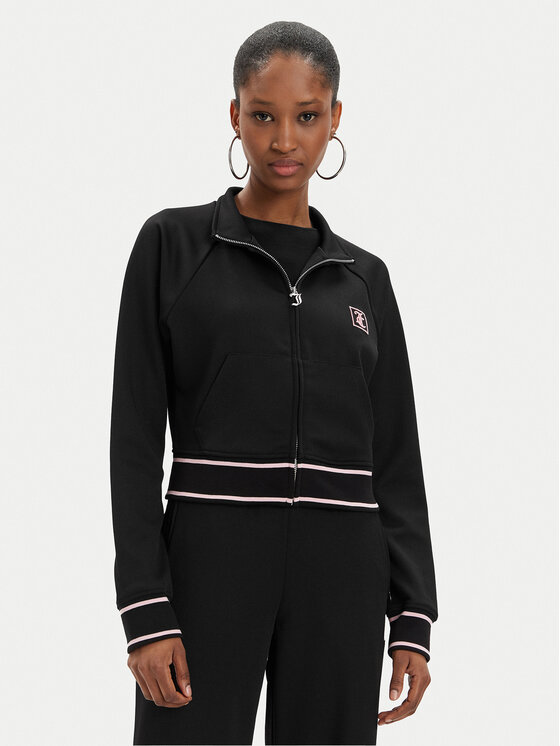 Juicy Couture Mikina Sinatra JCSCT223417 Čierna Regular Fit