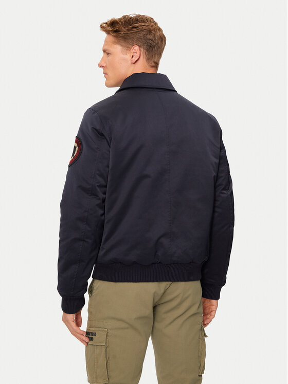 Aeronautica Militare Aeronautica Militare Μπόμπερ μπουφάν 242AB2190CT3376 Σκούρο μπλε Regular Fit