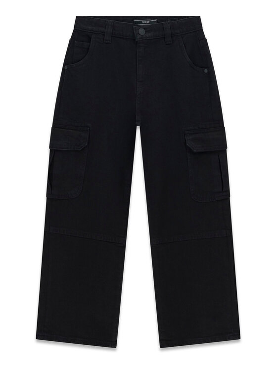 Guess Guess Jeansy L6BA03 D2187 Czarny Oversize