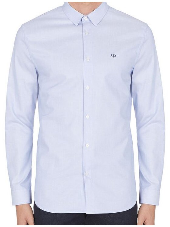 Armani Exchange Armani Exchange Košile 3LZC28 ZNNIZ 55HK Modrá Regular Fit