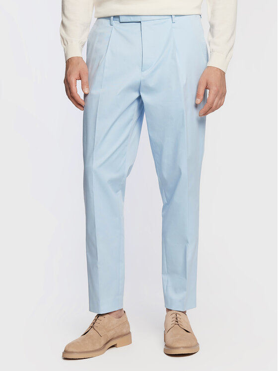 BOSS Boss Ülikond C-Hanry-222 50473622 Sinine Slim Fit