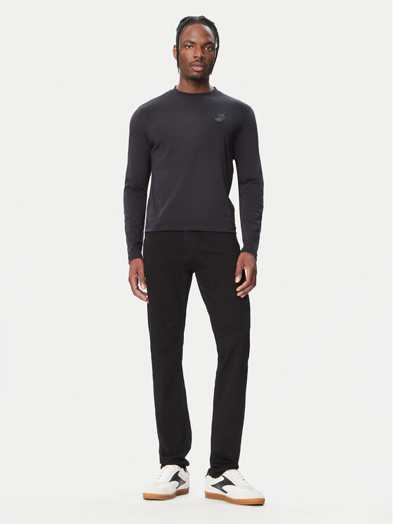 KARL LAGERFELD KARL LAGERFELD Longsleeve 755048 564235 Cиній Regular Fit