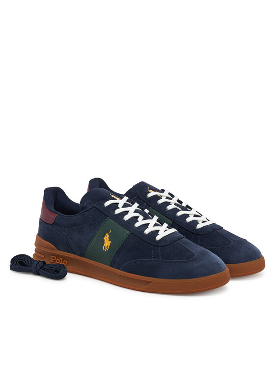 Polo Ralph Lauren Polo Ralph Lauren Sneakersy Heritage Aera 809954903002 Granatowy