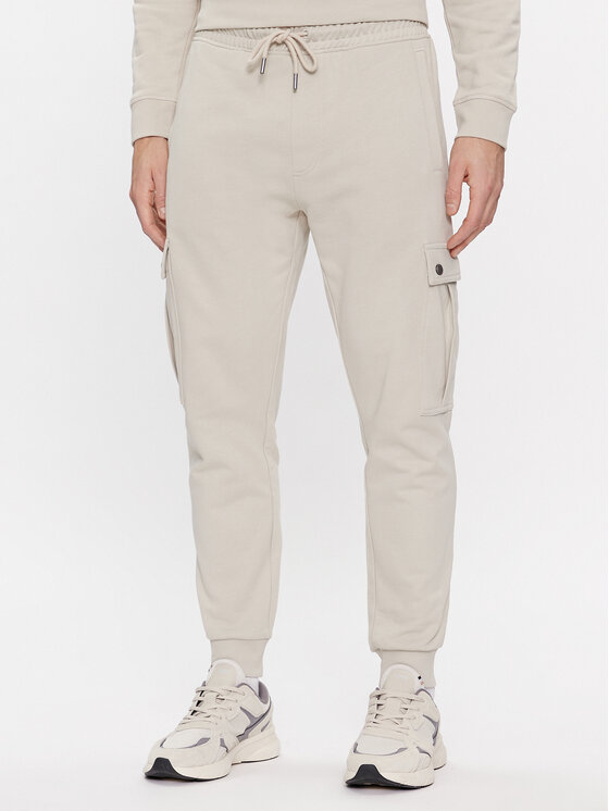 Boss Jogginghose Seteam 50507886 Beige Relaxed Fit | Modivo.de
