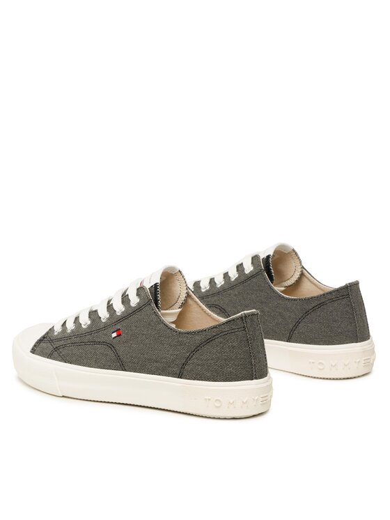 Tommy Hilfiger Tommy Hilfiger Trampki Low Cut Lce-Up T3X9-32827-0890 S Czarny