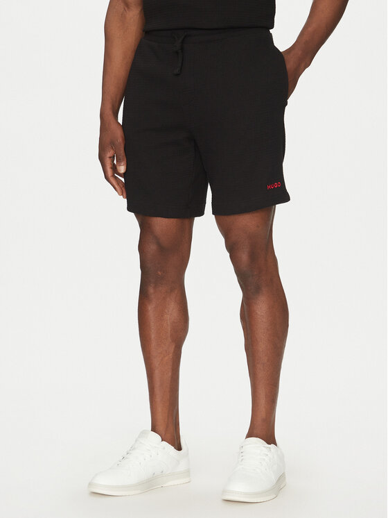 HUGO HUGO Pantaloni scurți sport Austin 50532023 Negru Regular Fit
