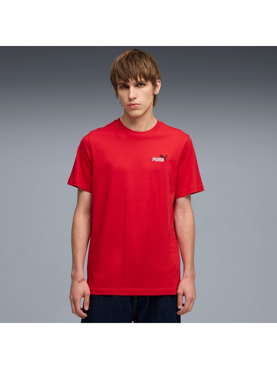 Puma Puma T-Shirt 684717 Czerwony Regular Fit