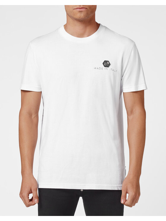 PHILIPP PLEIN PHILIPP PLEIN Tričko 4283 Biela Regular Fit