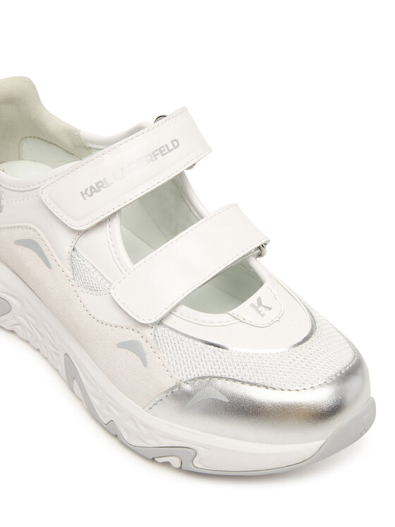 KARL LAGERFELD KARL LAGERFELD Laisvalaikio batai Blaze KL62406 Balta