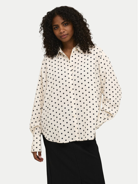 Kaffe Kaffe Särk Oscarna 10509081 Beež Regular Fit