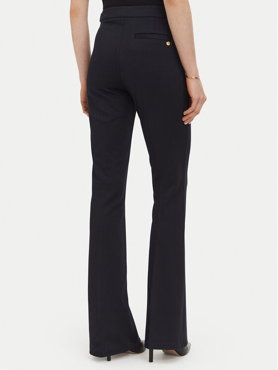 Liu Jo Liu Jo Παντελόνι υφασμάτινο WF6264 J3976 Σκούρο μπλε Flare Fit