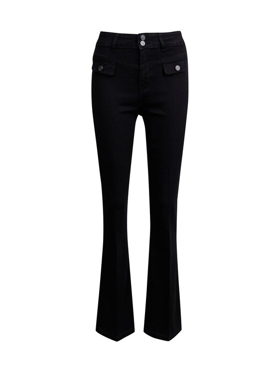 Orsay Orsay Jeansy 310035667000__34 Czarny Bootcut Fit
