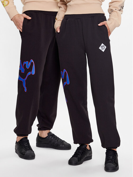 Puma Puma Dressipüksid Unisex P.A.M 620229 Must Relaxed Fit