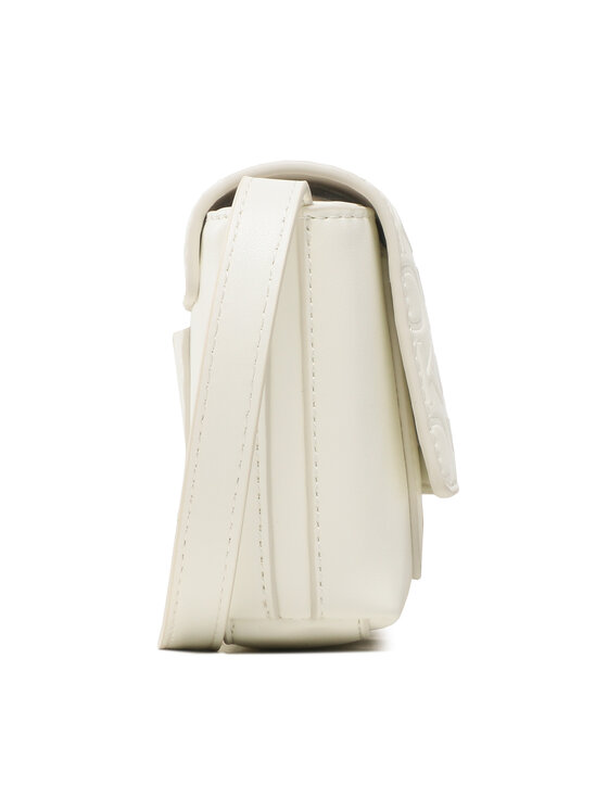 Borsetta Ck Must Mini Bag Emb Mono K60K610943 Écru...
