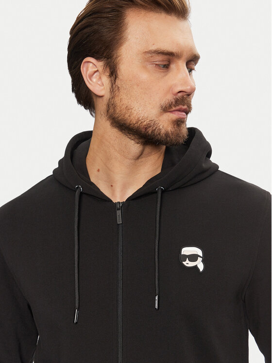 KARL LAGERFELD KARL LAGERFELD Bluză 705074 551900 Bleumarin Regular Fit