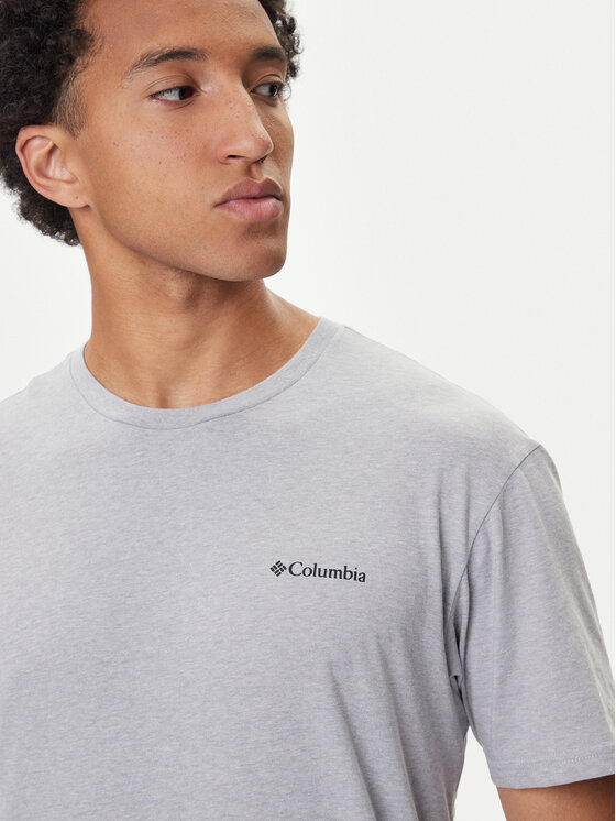Columbia Columbia Тишърт CSC Basic Logo™ 1680053 Сив Regular Fit