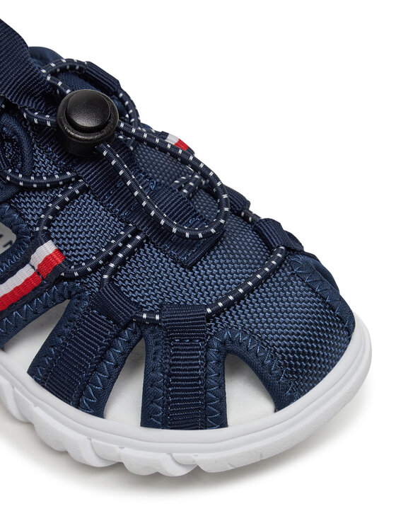 Tommy Hilfiger Tommy Hilfiger Sandały T1B2-33895-1591 M Granatowy