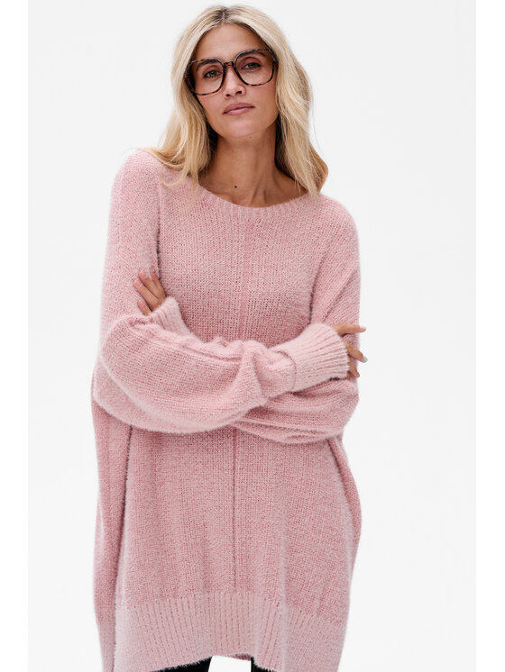 blue shadow blue shadow Tunika Amara Różowy Regular Fit