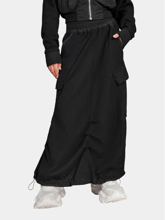 MADE BY SOCIETY MADE BY SOCIETY Spódnica Cargo - F37683 Czarny Basic Fit