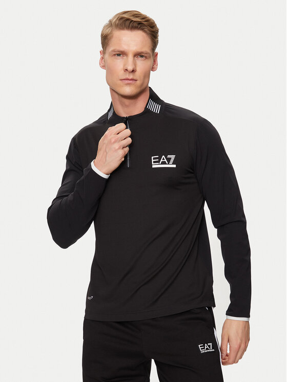 EA7 Emporio Armani EA7 Emporio Armani Hosszú ujjú 3DPT03 PJMLZ 1200 Fekete Regular Fit