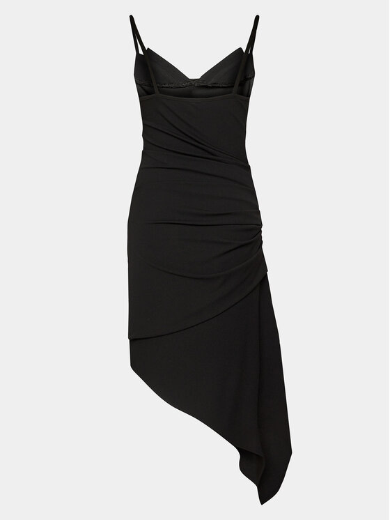 MVP Wardrobe MVP Wardrobe Cocktail obleka Manzoni MVPI3AB117.0XXXXXX Črna Feminine Fit
